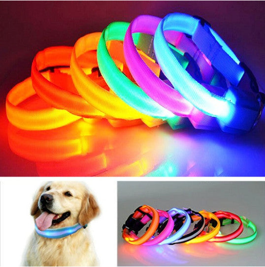 Premium Glow In The Dark LED Dog Safety Collar