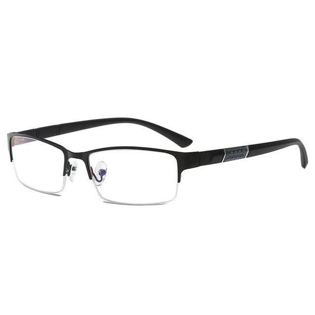 Half Metal Frame Nearsighted Glasses Unisex Myopia Resin Clear mirror 0 -0.5 -1 -1.5 -2 -2.5 -3 -3.5 -4 -4.5 -5 -5.5 -6