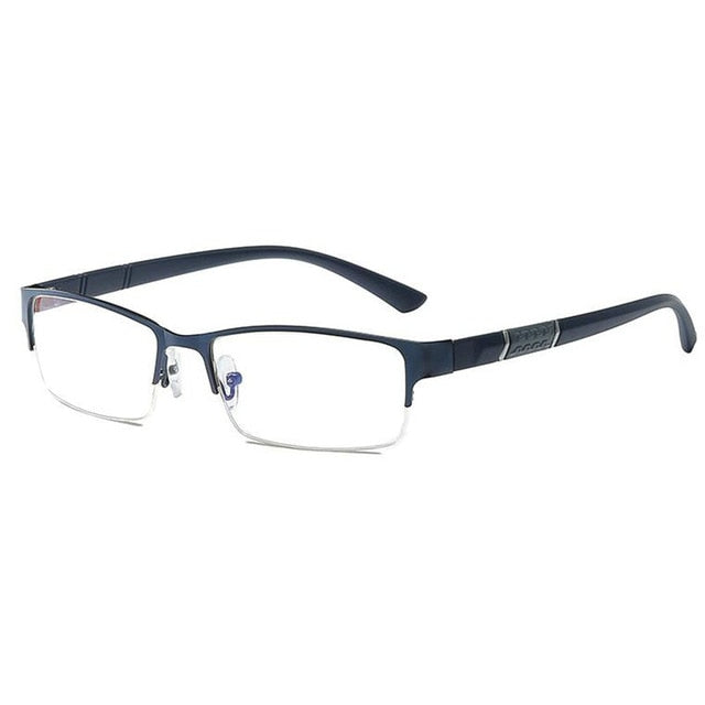 Half Metal Frame Nearsighted Glasses Unisex Myopia Resin Clear mirror 0 -0.5 -1 -1.5 -2 -2.5 -3 -3.5 -4 -4.5 -5 -5.5 -6