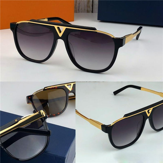 Pawes The Latest Selling Popular Fashion Men Designer Sunglasses Square Metal Combination Frame Top Quality Anti-UV400 Lens