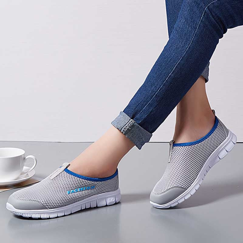 Breathable Mesh Summer Shoes Woman Comfortable Cheap Casual Ladies Shoes 2020 New Outdoor Sport Women Sneakers for Walking