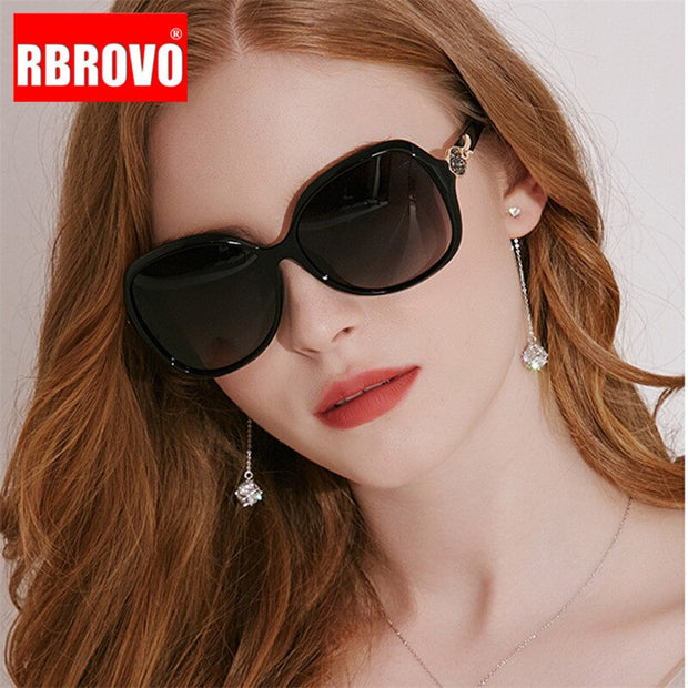 RBROVO Oversized Sunglasses Women Designer Sunglasses Women 2019 High Quality Glasses For Women Luxury Oculos De Sol Feminino