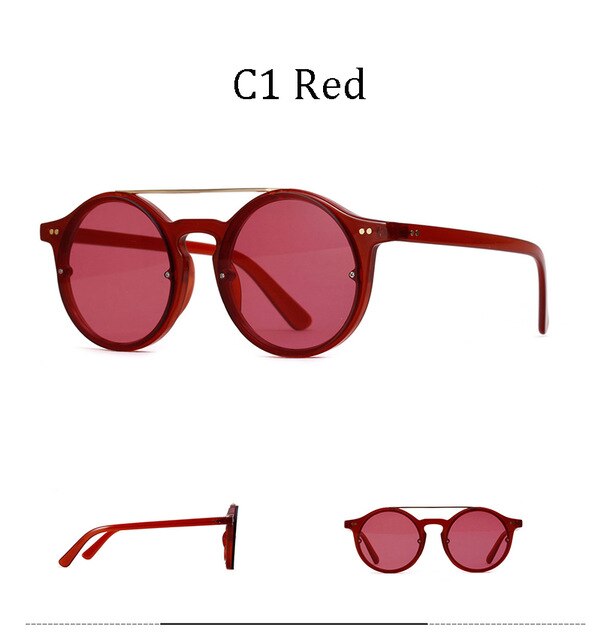 2019 New LVVKEE Fashion Brand design high quality women sunglasses Mirror RED Small frame Square oculos Gafas Female Marine lens