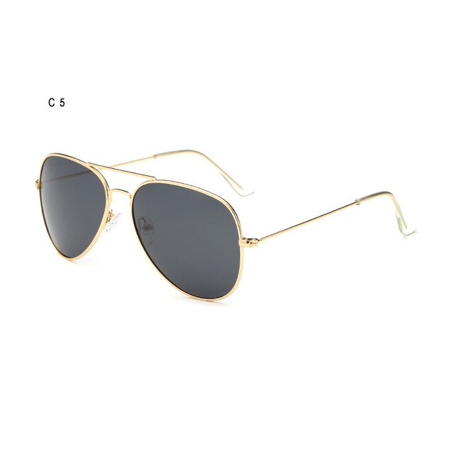 Brand Unisex Classic Designer Men Sunglasses Polarized  Mirror Lens High Quality Fashion Coating Sun Glasses For Men Women