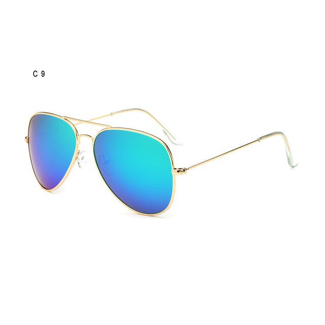 Brand Unisex Classic Designer Men Sunglasses Polarized  Mirror Lens High Quality Fashion Coating Sun Glasses For Men Women