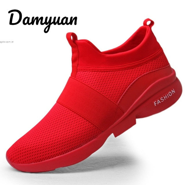 Damyuan 2019 New Fashion Classic Shoes Men Shoes Women Flyweather Comfortable Breathabl Non-leather Casual Lightweight Shoes