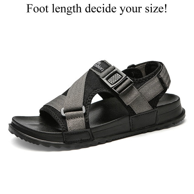 Men Sandals Gladiators Casual Roman Shoes Outside Breathable Mens Sandals Summer Comfortable Light Sandalias Hombre Plus Size 48